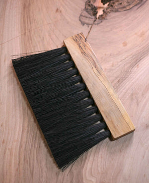 Large Black Tampico Dust Brush