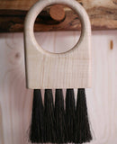 Keyhole Brush in Sycamore