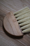 Table Brush in Rippled Sycamore