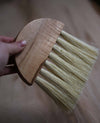 Table Brush in Rippled Sycamore