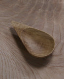 Hollow Canoe Scoop in Oak