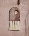 Keyhole Crumb Brush in Walnut