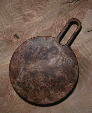 Keyhole Board in Burr Elm