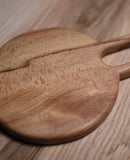 Small Keyhole Board in Spalted Beech