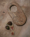 Small Serving Board in Spalted Beech