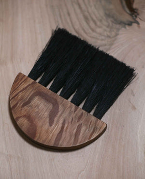 Table Brush in Holm Oak