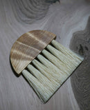 Table Brush in Black Poplar