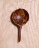 Teardrop Scoop in Brown Oak