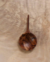 Teardrop Scoop in Brown Oak