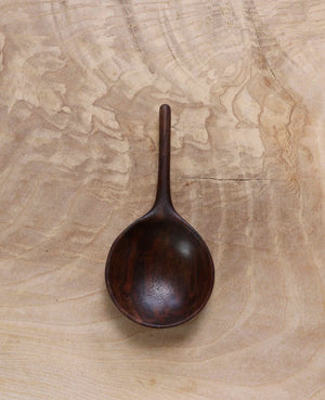 Teardrop Scoop in Black Walnut